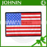Eco-Friendly Feature and Iron-On Style American flag patch