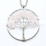 Fashion Tree of Life Jewelry Pendant With CZ Stone thumbnail-5