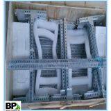 8ft' Perforated Square Sign Posts Back-to-Back Installations thumbnail-2