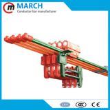 CE CCC ISO Certification aluminum copper conductor bar with current collector single busbar