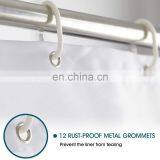 Fashion Printing Shower Curtain Green Extra Long thumbnail-5