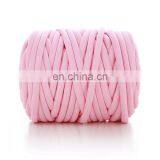 Hot Sale Fast Shipping Colorful Super Chunky Giant Yarn For Hand Knitting/ Knot Pillow/DIY Chunky Tube Yarn thumbnail-7