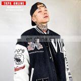 Baseball Uniform Jacket Male Korean Version Ins Trend Badge Flight Jacket Loose Hip-hop Jacket thumbnail-3