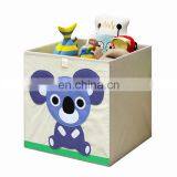 Kids Toy Baby Bed Animal Cartoon Folding Fabric Canvas Cube Storage Box thumbnail-2