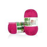 China Oeko Tex Knitting Yarn Manufacturers Wholesale Cotton Bamboo Blended Yarn 50g Balls for Hand Knitting thumbnail-7