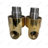 2 inch BSP thread connection high quality high speed rotary joint for cooling water, hydraulic oil, air