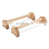 Harbour Gym Fitness Bench Wooden Push up Bar thumbnail-1