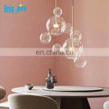 Modern Clear Glass Bubble Lamp Chandelier For Home Decor Fixture Clear Glass Ball Pendant Lamp thumbnail-4