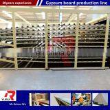 China Automatic Gypsum Board Manufacturing Machine/plaster of Paris Ceiling Tiles Board Production Line thumbnail-5
