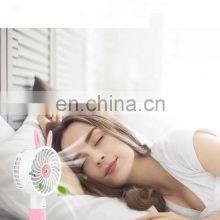 New Product Idea 2020 Hand-hold Outdoor Cool Misting Fan for Promotion Gift thumbnail-2