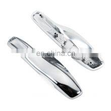 3Pcs/set Car Remote Fob Key Case Cover Mirror Chrome Key Shell Replace for Porsche Boxster Cayman 911 for Panamera Cayenne Macan thumbnail-2