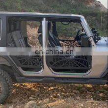 Tubular Poison Spyder Web Half Door With Side View Mirror Fit for 07-18 Jeep Wrangler JK 4 Door thumbnail-5