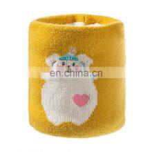 Winter Kids Hat Scarf Set Knit Fleece Lined Beanie Neck Warmer Scarf for Toddler Boys Girls Ages 6 Months to 4 Years thumbnail-5