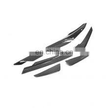 Carbon Fiber Front Valance Lip With Canards for Mercedes Benz W176 A250 A45 AMG Style 2013-2018 thumbnail-4