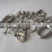 Stainless Steel European Type Bow Shackle for Marine and Industrial Rigging Aplications thumbnail-5