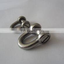 Stainless Steel Straight Dee Shackle With Flush Slotted Bolt for Marine and Industrial Rigging Aplications thumbnail-1