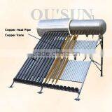 Compact Pressurized Heat Pipe Solar Heating Water Heater