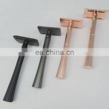 Best Women Shaving Razor Mate Black Plated Double Edge Blade Face Razor thumbnail-5