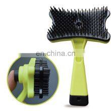Best Plastic Self Cleaning Pet Dog Cat Grooming Slicker Brush thumbnail-4
