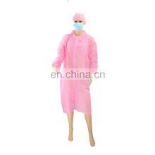 Kids Lab Coat Pink Non Woven Lab Coats For Medical Use
