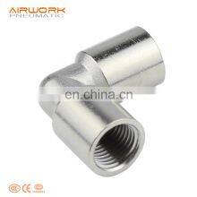 PVF female threaded copper pipe fitting elbow metal mechanical tube connector