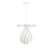 Danish Nordic Design Flower Bud Pendant Lamp Drop Shaped Dining Room Bar Beside Hotel Restaurant Chandelier