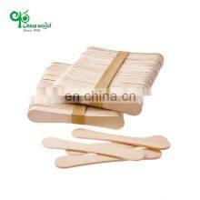 4.5 Inch Customized Multi-purpose Wooden Ice Cream Stick Popsicle Sticks for Ice Cream Tongue thumbnail-4