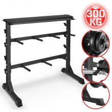 Fitness Bench and Rubber, Iron, Cement Weight Plate With Shelf for Gym and Home Sports thumbnail-2