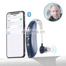 Mini Blue-tooth Hearing Aid Bte Wireless Products Digital Parts Deaf Rechargeable Manufacturer Amplifier Deaf Aid Hearing Aids thumbnail-1