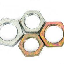 Unchamfered Hexagon Thin Nut , 4.8 6.8 Grade Thin Lock Nuts DIN Standard thumbnail-3