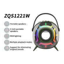 ZQS1221W OEM Bass Sound Portable 2-inch Speaker 5W Power Wireless Bluetooth Speaker for Outdoor thumbnail-3
