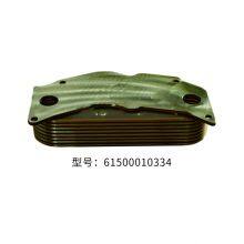 High Quality Sinotruk Shacman Truck Engine Parts Diesel Engine Oil Cooler Core 61500010334 thumbnail-2