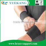 Copper Nylon Wrist Sleeve for Cycling/Hiking, Customized Sport Compression Wrist Sleeve