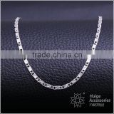 Cheap Price Fashion Rhodium Plated Wholesale Bulk Jewelry Chain Necklace