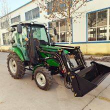 Tractor Mounted Alfalfa Harvester Tractor Backhoe Tractor With Front Loader thumbnail-3