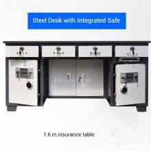 Steel Desk With Safe Compartment | Document & Cash Security | Logistics Center Office - Direct Supplier thumbnail-3
