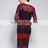 Patterns of Lace Evening Dress Business Women Pictures of Design Skirt Suit thumbnail-5