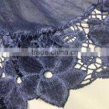 New Arrival Embroidery Lace Flower Brim Matching Fashion Women Lady Scarf thumbnail-6
