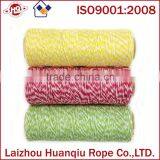 2 Ply Twisted l Red and White Cotton Bakers Twine