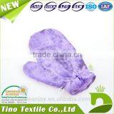 Brush Cleaning Glove Best Selling Wood Fiber Glove Wash Cloth thumbnail-1