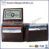 Simple Design High Quality Black Genuine Leather Mens Rfid Wallet Quality Choice thumbnail-1