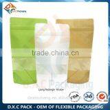 Biodegradable Rice Paper Stand Up Pouch With Window For Snack Food thumbnail-1