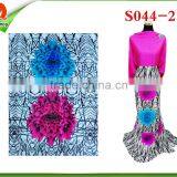 Factory Direct Best Quality Digital Print Leopard Print Satin Fabric S044-1 thumbnail-2