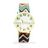 Made in China Fabric Strap Quartz Watch Price, Fashion Watch Women, Watch for Women thumbnail-2