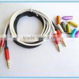 New Design Gold Connector Metal Round DC3.5 Cable