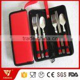 Wholesale Easy to Carry 6 Pcs Dinnerware Set With Plastic Handle in Foldable Nylon Bag thumbnail-4