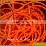 High Brightness Amber Color PVC 220V AC 50000 Hours LED Neon Flex Light for Building, Hotel, Brigde thumbnail-2