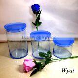 Cheap 1000ml 650ml 500ml Glass Candle Jars With Lids thumbnail-1