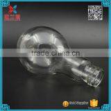 450ml Blue Light Bulb Shape Glass Beverage/juice Bottle With Inner Plug and Lid thumbnail-3