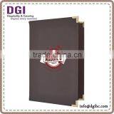 Christmas New Hot Items for 2016 Special Offer High Quality Beautiful Menu Cover / Embossed Menu Folder thumbnail-4